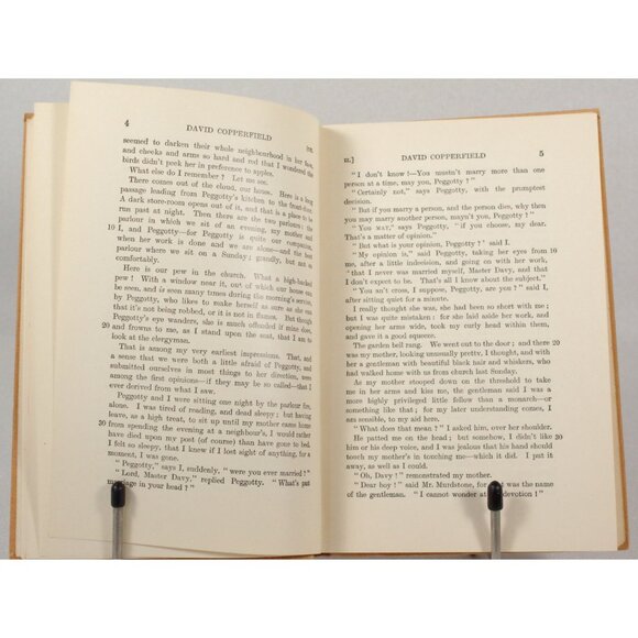David Copperfield by Charles Dickens, Macmillan & Co. 1957 English Literature - Picture 5 of 10
